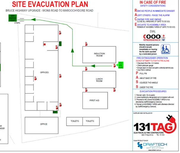 Fire Evacuation Plans