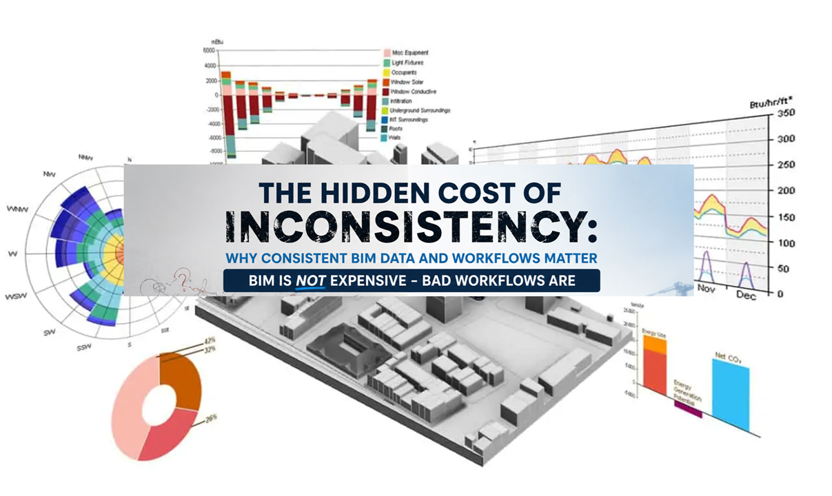 The Hidden Cost of Inconsistency:  Why Consistent BIM Data and Workflows Matter